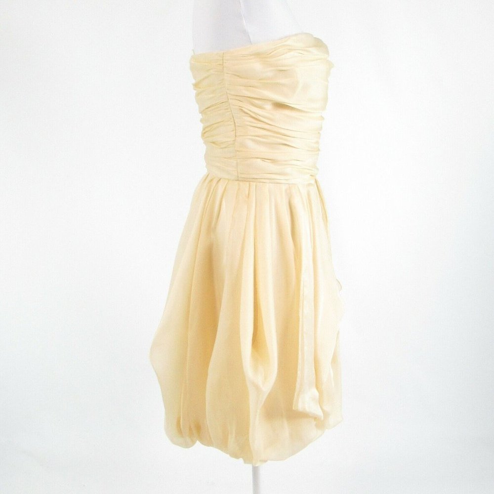 Light beige RALPH LAUREN BLACK LABEL dress 8 - Picture 5 of 8